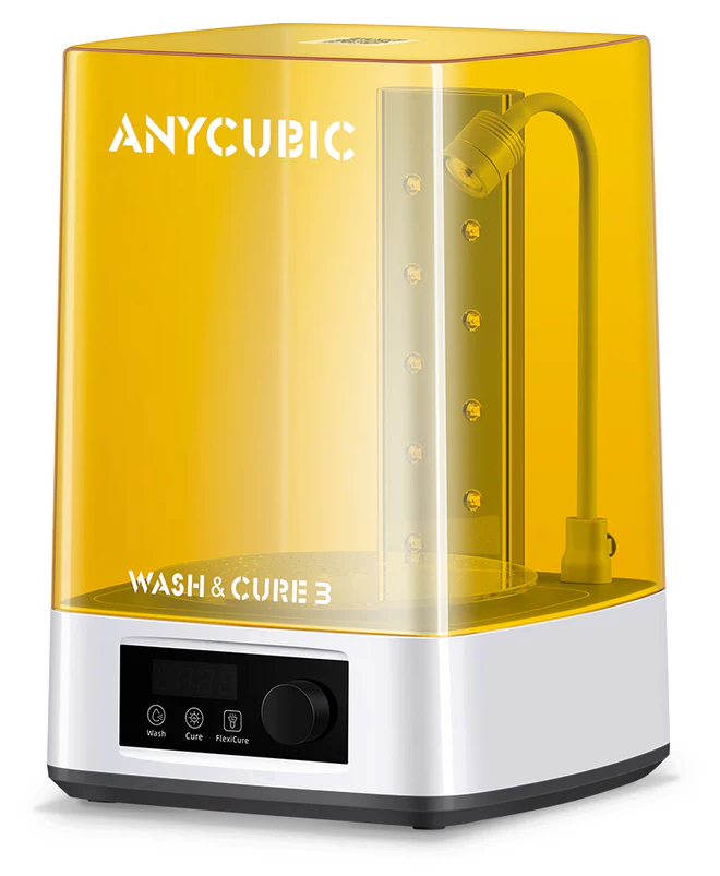 Estación Anycubic Wash and Cure 3 para lavado y curado de piezas de resina